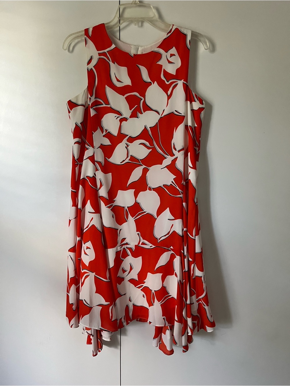 Julia Jordan Orange Floral Dress 🧡